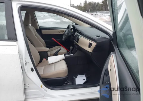 2016 Toyota Corolla Le from USA, damaged, VIN 5YFBURHE1GP438480